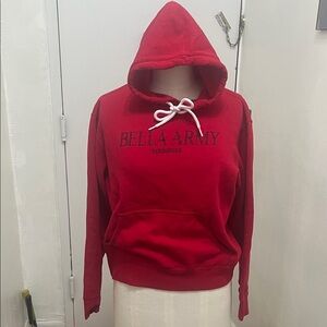 Bella Army Red Hoodie